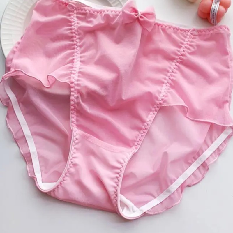 Boxer Brief Pack Cotton - Różowe Damskie Dziewczęce Majtki w Stylu