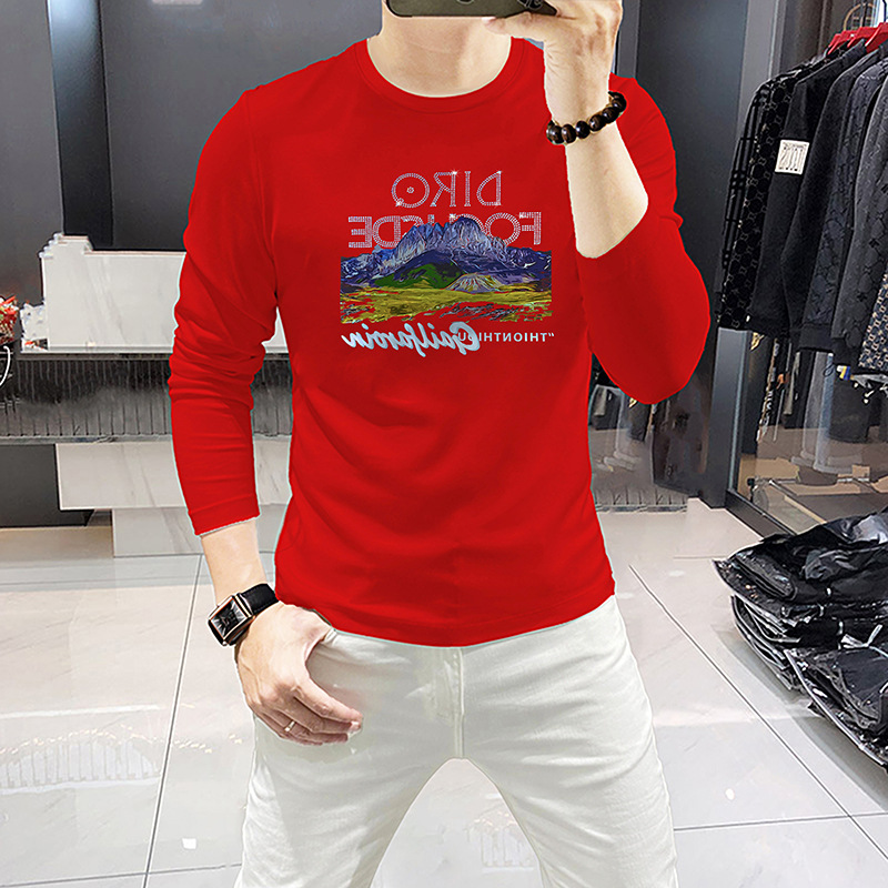 Męska koszulka z długim rękawe – Undershirt Crew Neck recenzja i cena