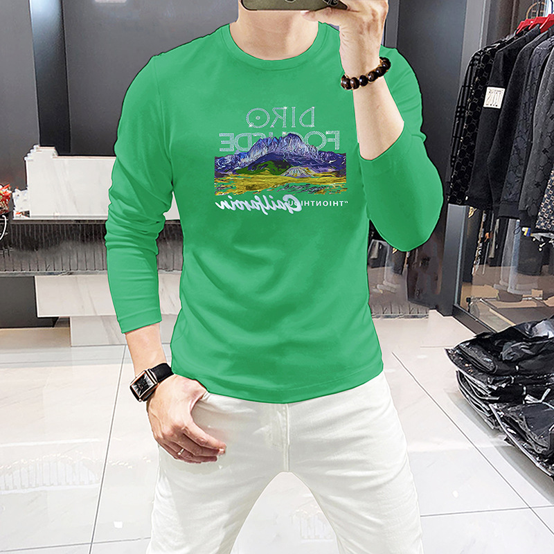 Męska koszulka z długim rękawe – Undershirt Crew Neck recenzja i cena